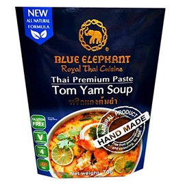 Blue Elephant brand Royal Thai Cuisine TOM YAM SOUP PASTE Wt. 70 g. // BENJAWAN shop
