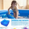 Inflatable Pool Foot Bath, 35 x 14 cm, Foldable Inflatable
