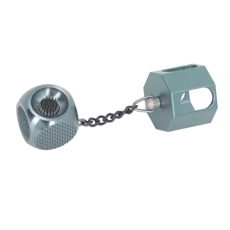 Billiard Chalk Holder Aluminum Alloy Portable Magnetic Pool Cue Chalk