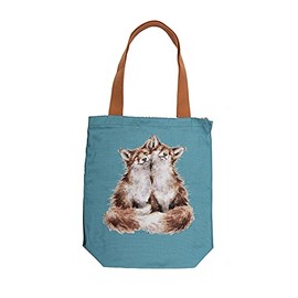 Wrendale Designs Canvas Bag, blue