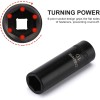 CASOMAN 1/4 Inch Drive Master Impact Socket Set, 50-Piece, 6-Point,