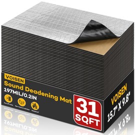 VOISEN 31 sqft Sound Deadening Material for Cars - Noise Insulation & Vibration Dampening