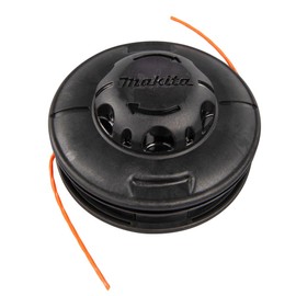 Makita Tap&Go 191D93-3 2 Thread Head M10 x 1.25, Left Thread, Diameter 130 mm, with 2.4 mm Four-Leaf Mowing Line, 4 Metres Long, Automatic Tip, Suitable for Cordless Grass Trimmer and Cordless Brush