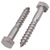 SKIR'CO (Pack of 50) A2 Stainless Steel Hexagon Wood Screws