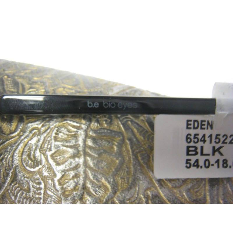 Bio Eyes Eden Eyeglass Frames with Polarized Magnetic Sunglasses Black