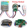 BRINGSMART JGY-370 12V 10rpm DC Worm Gear Motor 12 Volt