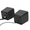 1 Pair Mini USB2.0 Speaker Computer Laptop Desktop Wired Stereo