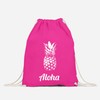 Gym Bag Hipster Bag Aloha Pineapple Jute Bag String Bag
