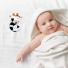 Doindute Baby Cow Soft Rattle Toy, Dairy Cattle Plush Infant