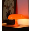 Anykonio Orange Mushroom Lamp, Mid Century Modern Table Lamp for