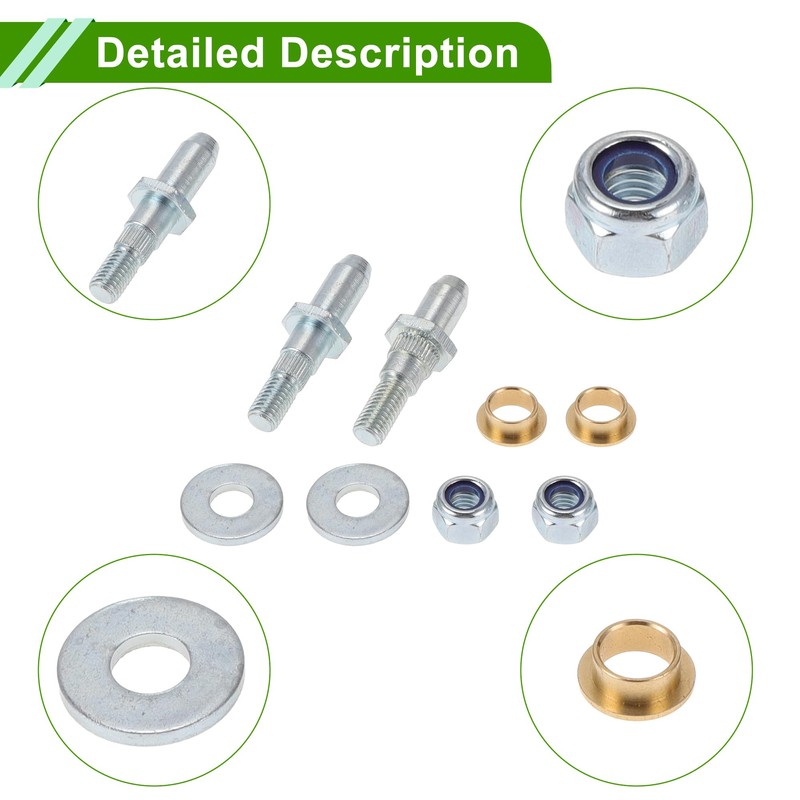 HOPESPANNER Door Hinge Pin & Bushing Kit for GMC for
