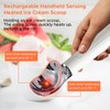 LT LAUDTEC Heated Ice Cream Scoop, Rechargeable Electric Warming Scooper,