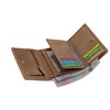 MORUCHA Designer Wallets Mens RFID Blocking Genuine Leather Trifold Wallets