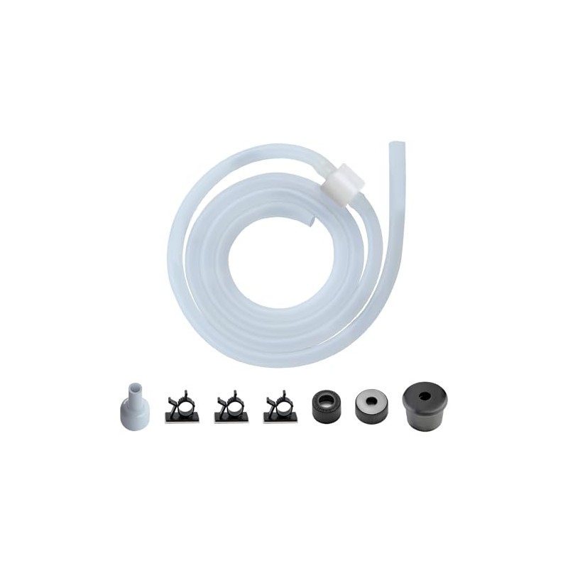 Sink Soap Dispenser Extension Tube kit with Upgraded Check Valve,