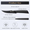 CuoCreate Steak Knives Set of 6, 4.7 Inch Dishwasher Safe