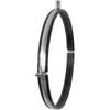 10" Inch Galvanized Pipe Hanger with Rubber - Conduit Mounting