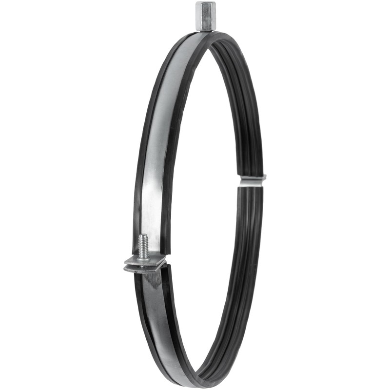 10" Inch Galvanized Pipe Hanger with Rubber - Conduit Mounting