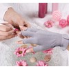 MIG4U 3 Pairs Fingerless Moisturizing Gloves, Half Finger Touchscreen Beauty