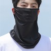 Unisex Cooling Airhole Neck Warmer UV Protection Face Mask Summer Pink/ONE