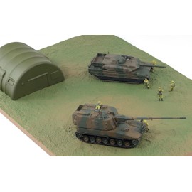 Pit Road SPK02 1/144 SPK Series Ground Self-Defense Force Fuji General Thermal Power Exercise Diorama Set Plastic Model (Plastic Model of Castles, Buildings, Scenes)