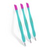3 x Cuticle Clippers Rubber Tip Soft on Nail Bed