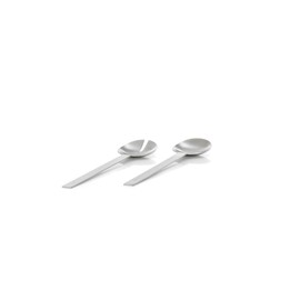 Blomus 66793 Salatbesteck 2 tlg. Easy, Silber, 28 x 6.3 x 1 cm