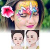 Lwuey Face Painting Exercise Board, Face Make-Up Stencil Make Up