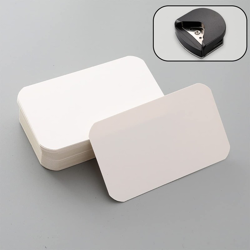 Corner Rounder Punch, GLADFRESIT 4mm Portable Round Corner Trimmer Cutter