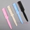 Funny Bangs Trimming Scissors and Comb Hair Cutting Comb - Random 13ea