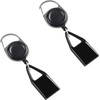 2 Pcs Retractable Lighter Clip Belt with Protective Cover, Lighter