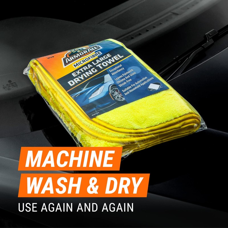 Car Cleaning Kit, Armor All, MicrOfibre Drying Towel, Extra Large,
