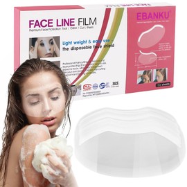 EBANKU - 50 viseras de ducha de microblading, protector de pestañas y cejas, protector de ducha para cejas, protector de ducha de cejas, visera de baño para suministros de peluquería