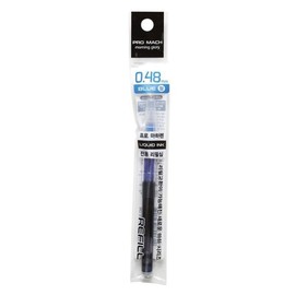 Blue Promaha 0.48mm 12-pack Refill Water-based Ballpoint Pen / 청색 프로마하 0.48mm 12입 리필 수성펜 볼펜