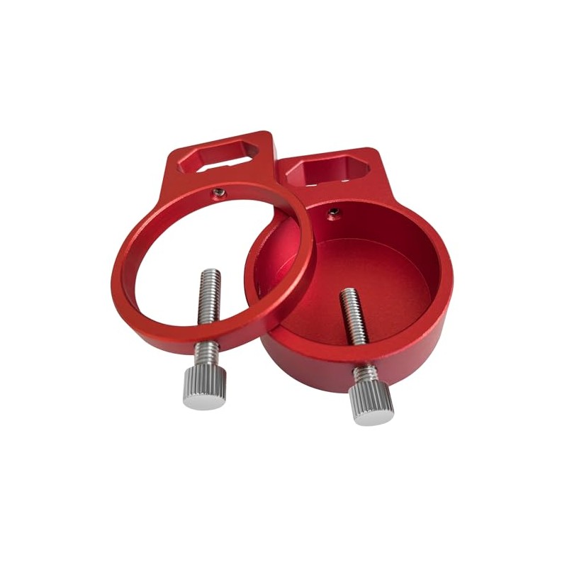 JMSMSH Toolbox Broom Holder Mount Set of Two (Red)