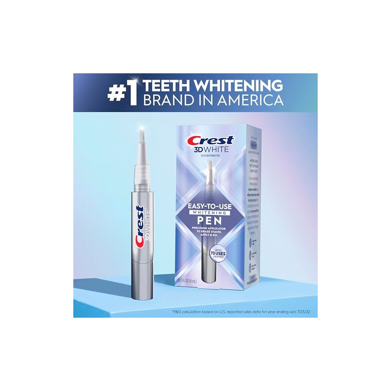 Trace Minerals- Crest 3DWhite Lápiz Blanqueador Dental, Fácil de Usar,