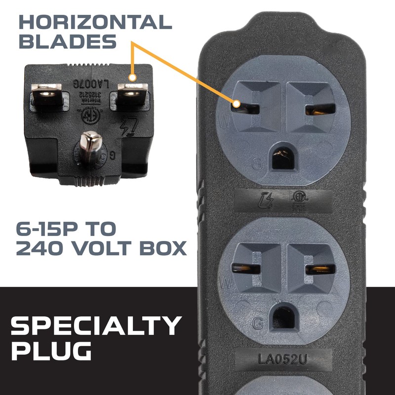 Iron Forge Cable 25 Ft Extension Cord with 3 Outlets