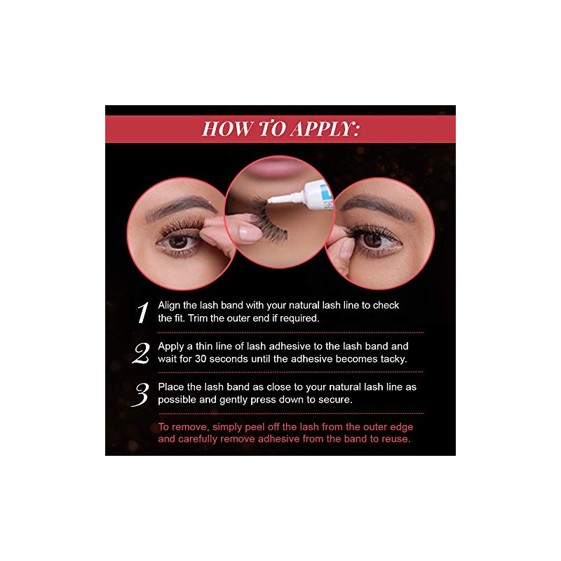 Ardell False Lashes Faux Mink Wispies Paquete múltiple, 4 pares