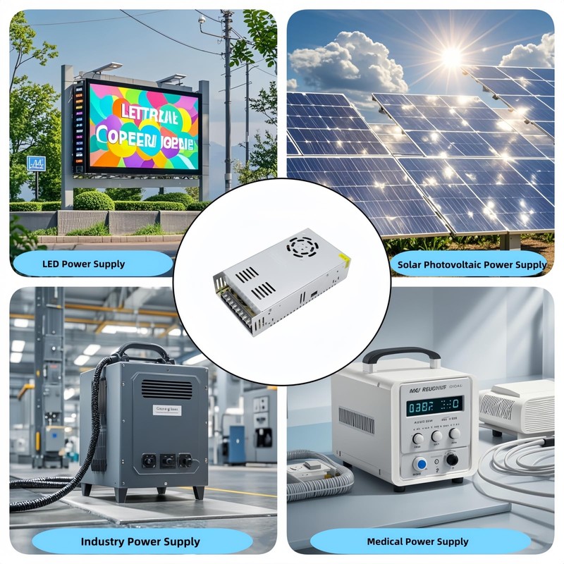 24V 16.5A 400W Led Lights Power Supply, Converter for Led