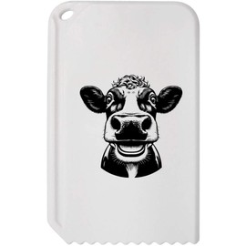 Azeeda 'Dairy Cow Laughing' Plastic Ice Scraper (IC00042970)