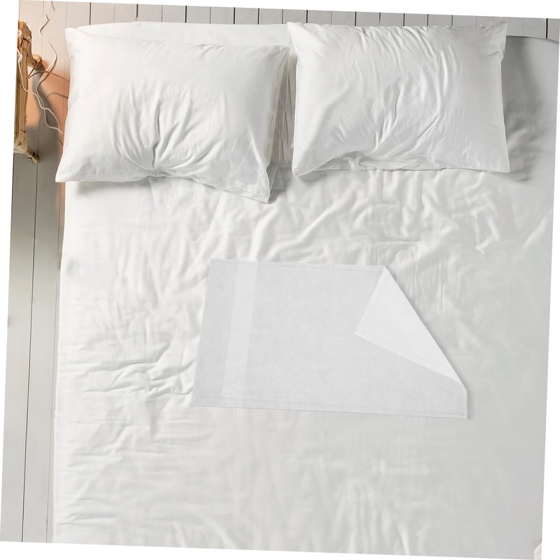 Levemolo 20pcs Non Woven Pillow Cases Disposable Breathable Covers for