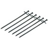 12 pcs Campiro® stell cross pegs 23cm x Ø 6mm