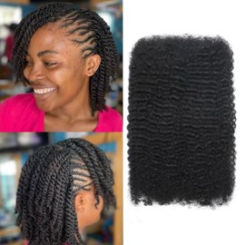 Afro Kinkys Bulk Human Hair for Dreadlocks Extensions 10 Inch 50g 4