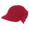 Nyls Création Rasta Red Fashion Wool Kifty Unisex Hat, red