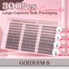 Goddvenus Lash Clusters Wispy 9-14mm Eyelash Clusters Natural DIY Cluster