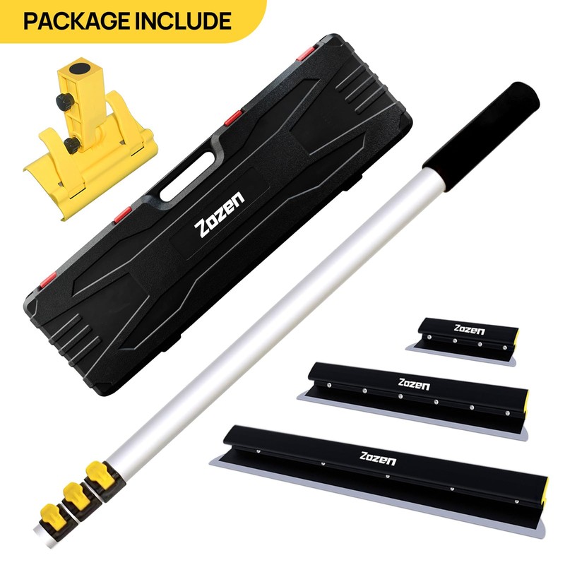 Zozen Drywall Skimming Blade Set with Portable Case, All Body