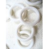 50pcs of Curtain Roman Blind Cord Rings 15 mm White