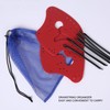 1 Pair Hand Paddles for Swim PP Silicone Adjustable Hand