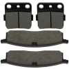 Caltric Front and Rear Brake Pads for Yamaha YZ85 2002-2020