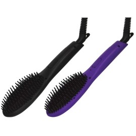 SUTRA PETIT HEAT BRUSH Hair Straightener Iron Brush 110-240V Travel Size Auto Sh