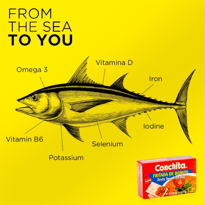 Conchita Zesty Tuna Fish Dip, 4 oz - Bold Seafood